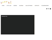 Tablet Screenshot of littlebarcelona.com